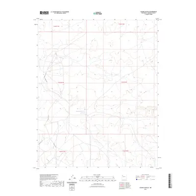 2023 Map of Laguna Castillo, 2023 Print
