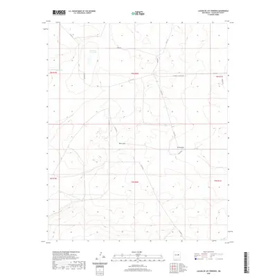 2020 Map of Laguna De Los Terreros, 2020 Print