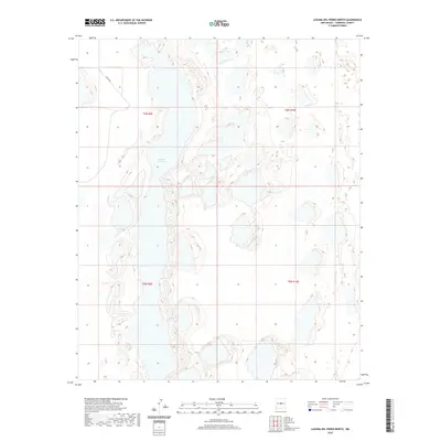 2020 Map of Laguna Del Perro North, 2020 Print