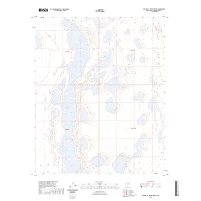 2023 Map of Laguna Del Perro North, 2023 Print