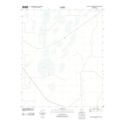 2010 Map of Laguna Del Perro South, 2010 Print