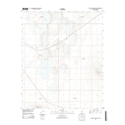 2013 Map of Laguna Del Perro South, 2013 Print