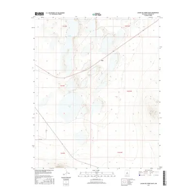 2017 Map of Laguna Del Perro South, 2017 Print