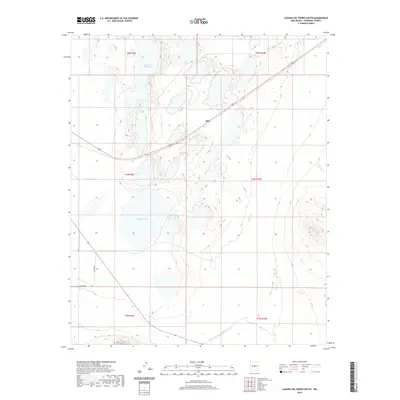 2020 Map of Laguna Del Perro South, 2020 Print