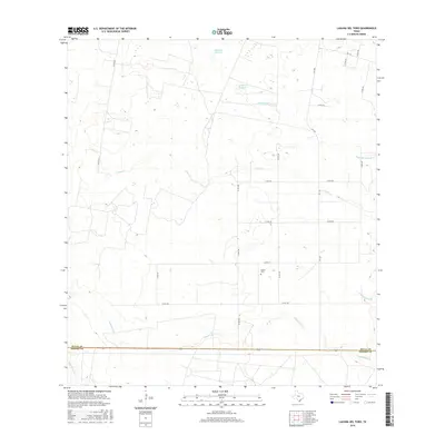 2016 Map of Laguna Del Toro, 2016 Print