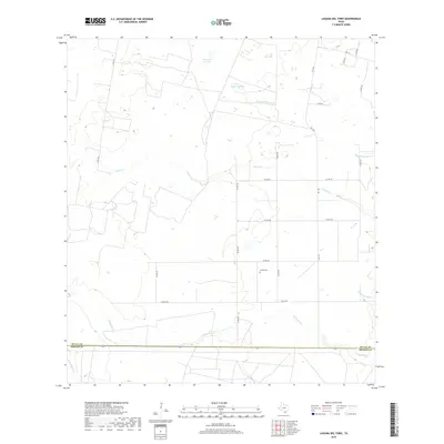 2019 Map of Laguna Del Toro, 2019 Print