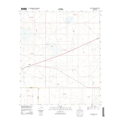 2013 Map of Laguna Gatuna, 2013 Print