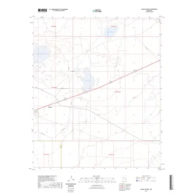 2023 Map of Laguna Gatuna, 2023 Print