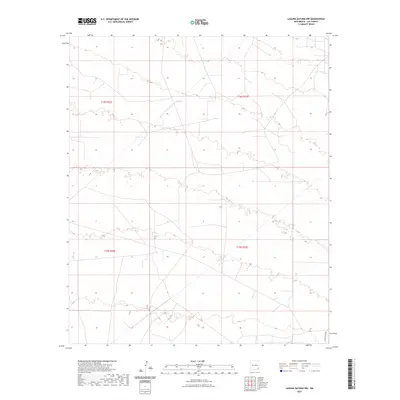 2023 Map of Laguna Gatuna NW, 2023 Print