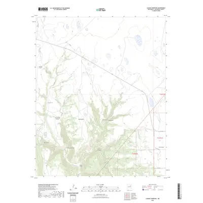 2023 Map of Laguna Huerfana, 2023 Print