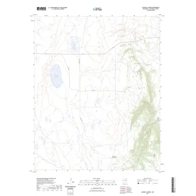 2023 Map of Laguna La Monia, 2023 Print