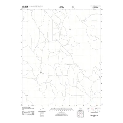 2011 Map of Laguna Ortiz, 2011 Print