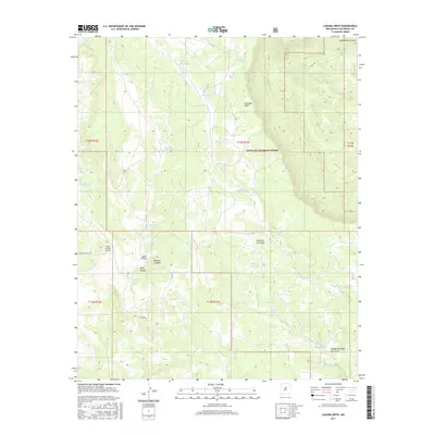 2017 Map of Laguna Ortiz, 2017 Print