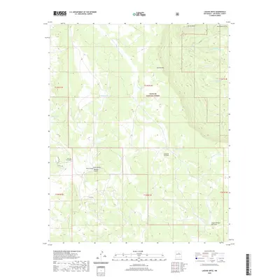 2020 Map of Laguna Ortiz, 2020 Print