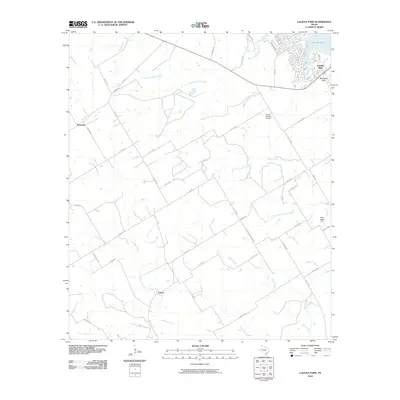 2010 Map of Laguna Park, 2010 Print