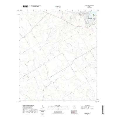 2019 Map of Laguna Park, 2019 Print