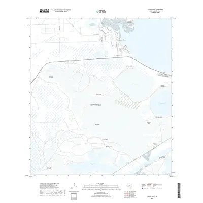 2019 Map of Laguna Vista, 2019 Print