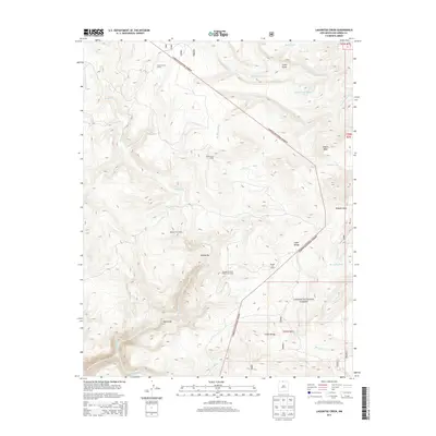 2013 Map of Lagunitas Creek, 2013 Print