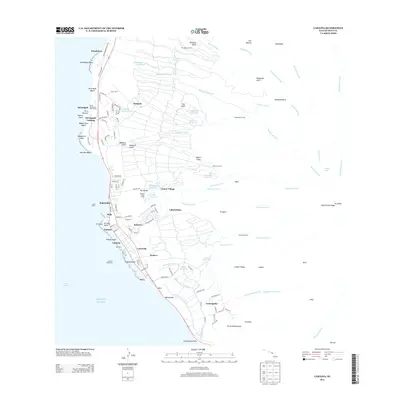 2013 Map of Lahaina, 2013 Print