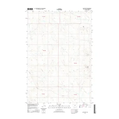 2015 Map of Lahti Butte, 2015 Print