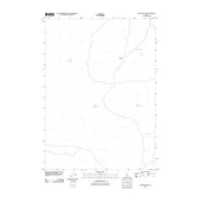 2010 Map of Laidlaw Butte, 2010 Print