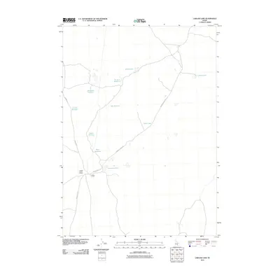 2010 Map of Laidlaw Lake, 2010 Print