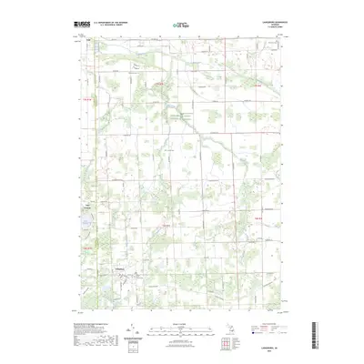2023 Map of Laingsburg, 2023 Print