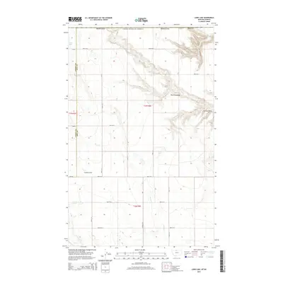 2014 Map of Laird Lake, 2014 Print