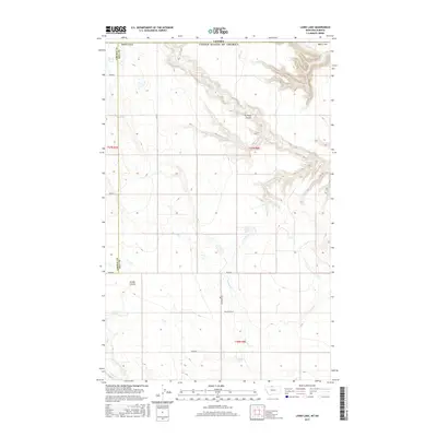 2017 Map of Laird Lake, 2017 Print