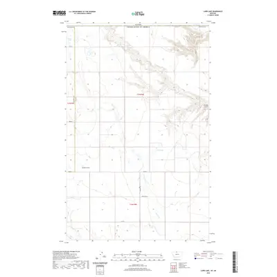 2020 Map of Laird Lake, 2020 Print