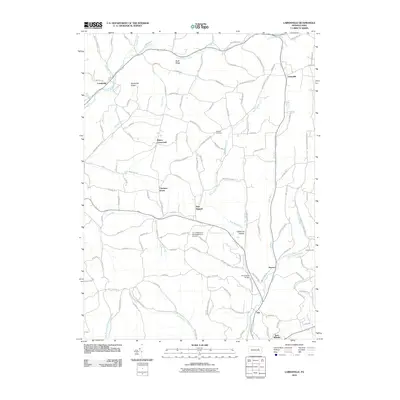 2010 Map of Lairdsville, 2010 Print