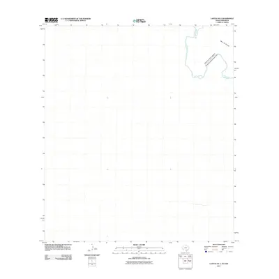 2011 Map of Lajitas OE S, 2011 Print