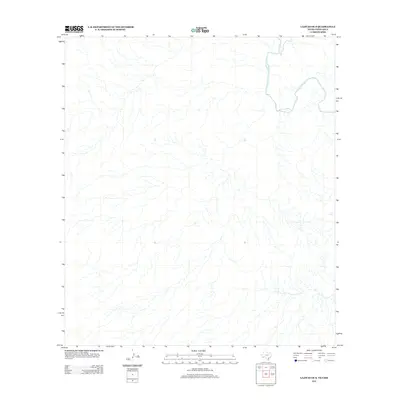 2012 Map of Lajitas OE S, 2012 Print