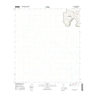 2016 Map of Lajitas OE S, 2016 Print