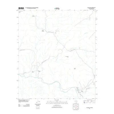 2013 Map of Lajitas, 2013 Print