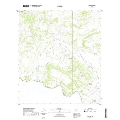 2019 Map of Lajitas, 2019 Print