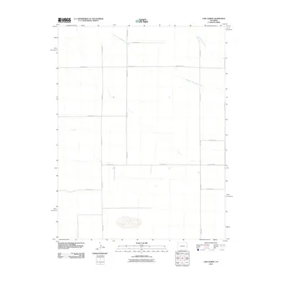 2010 Map of Lake Albert, 2010 Print