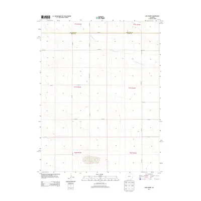 2013 Map of Lake Albert, 2013 Print
