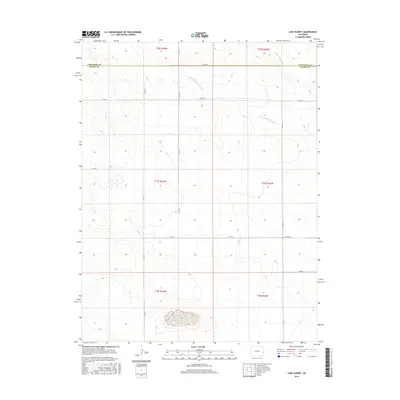 2016 Map of Lake Albert, 2016 Print