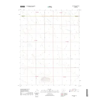 2019 Map of Lake Albert, 2019 Print