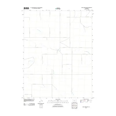 2010 Map of Lake Albert NW, 2010 Print