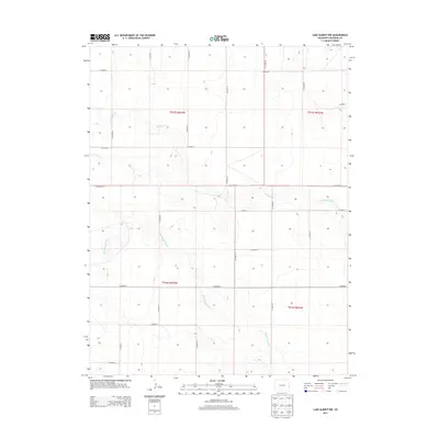 2013 Map of Lake Albert NW, 2013 Print