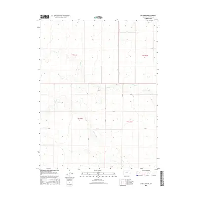 2016 Map of Lake Albert NW, 2016 Print