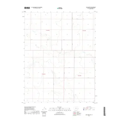 2019 Map of Lake Albert NW, 2019 Print
