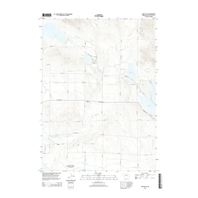 2014 Map of Lake Alice, 2014 Print