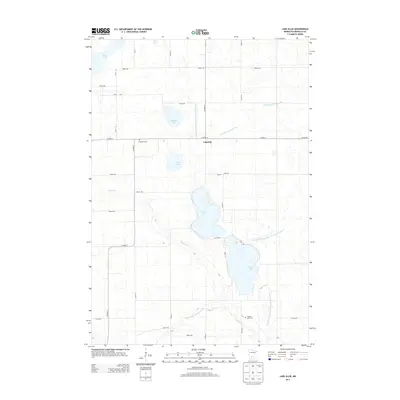 2013 Map of Lake Allie, 2013 Print