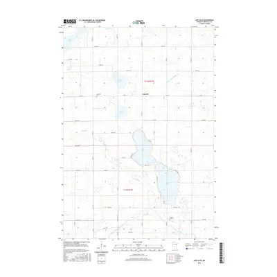 2016 Map of Lake Allie, 2016 Print