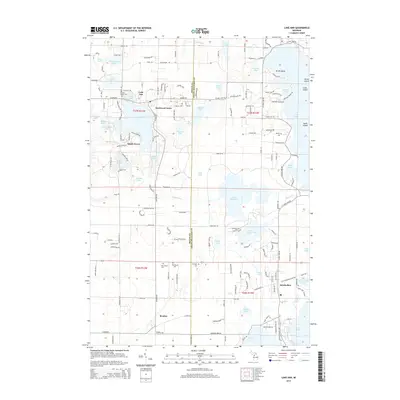 2014 Map of Lake Ann, 2014 Print