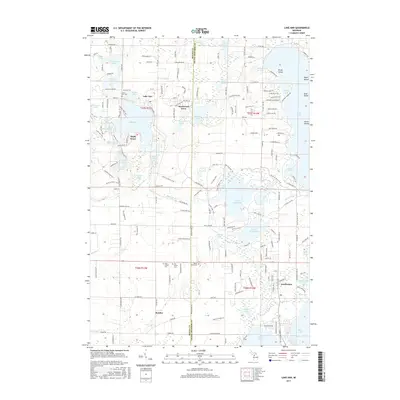2017 Map of Lake Ann, 2017 Print