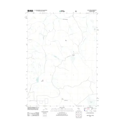 2012 Map of Lake Annie, 2012 Print